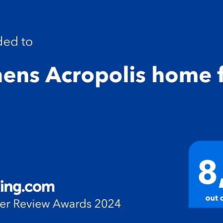 Athens Acropolis Home For 2 Exterior photo